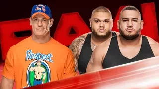 WWE2K18 Universe Mode RAW #1- Cena vs AOP!