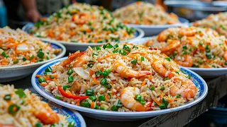 Delicious! BEST Street Food Collection - Street Food Around The World/ fried rice, noodle recipes
