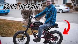 This Upgrade Will Change this Ebike into a Motorcycle