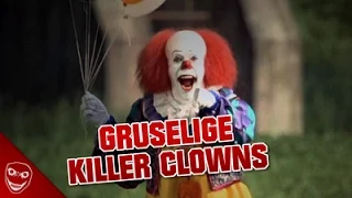 Gruselige HORROR CLOWNS in Deutschland, alle Infos und Fakten!