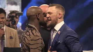 Conor Mcgregor & Floyd Mayweather London Press Conference