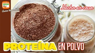 Proteína en polvo hecha en casa - Cocina Vegan Fácil