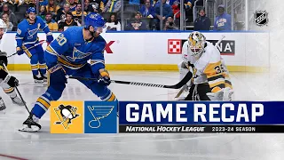 Penguins @ Blues 10/21 | NHL Highlights 2023