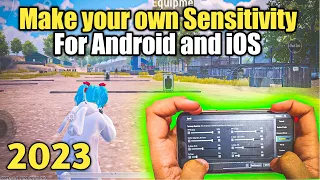 Best Sensitivity for PUBG MOBILE | New Update 2023 PUBG | Customized Sensitivity PUBG MOBILE/BGMI