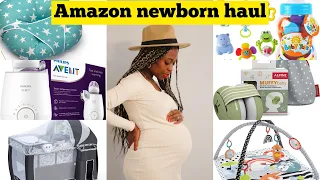 AMAZON NEWBORN HAUL | BABY ESSENTIALS | NEWBORN MUST HAVES | AMAZON BABY REGISTRY | BABY ITEMS