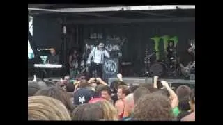 Motionless In White - If It's Dead We'll Kill It Live - Warped Tour 2012