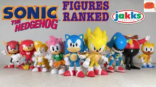 RANKED CLASSIC Sonic the Hedgehog Jakks Pacific Action Figure Review Tails Knuckles Eggman Amy Rose