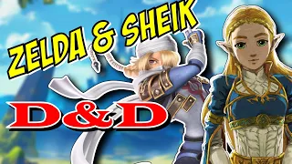 How to build ZELDA and SHEIK from Legend of Zelda in Dungeons and Dragons