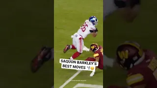 This man puts people in a spin cycle 😳🔄 #nfl #giants #saquonbarkley #saquon #shorts