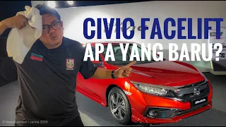 Honda Civic Facelift 2020 - Apa yang baru?