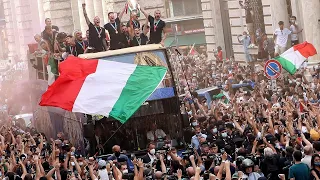 Euro2020, dal Quirinale alla parata tra i tifosi: il videoracconto della festa degli Azzurri