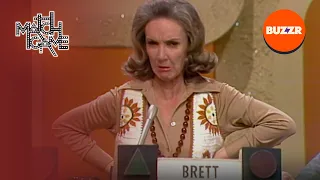 See Why a Rogue Buzzer Presses BRETT SOMERS' Buttons! | Match Game 1974