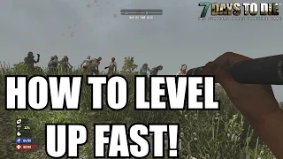 7 Days to Die PS4 & XBOX ONE Tips & Tricks I How to Level Up Fast PS4 & Xbox One