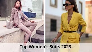 🔴  Top Women's Suits 2023 ★ Women Beauty Club