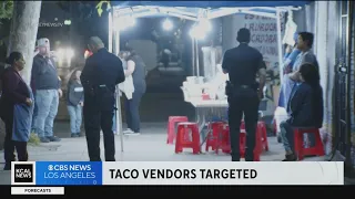 Taco Vendors continue to be targeted in South LA