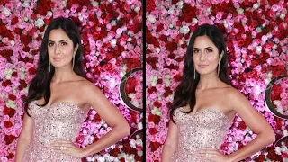 Katrina Kaif Hot Cleavage Revealing Gown At Lux Golden Rose Awards 2017