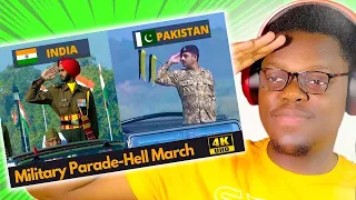 Crazy Reaction On Hell March - 2019 Indian & Pakistan Military Parade on one screen (4K UHD)