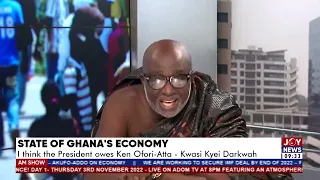 State of Ghana's economy: There is too much thievery under Ken Ofori-Atta - King Kwasi Kyei Darkwah