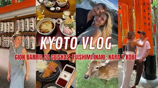 KYOTO, la ciudad de las Geishas, nos roba el corazón ❤️ VLOG | Julia March