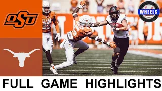 #12 Oklahoma State vs #25 Texas Highlights | College Football Week 7 | 2021 College Football