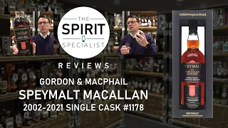 The Spirit Specialist reviews Speymalt Macallan 2002 Cask Strength Single Cask