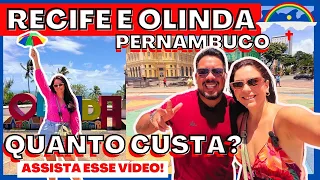 RECIFE E OLINDA ROTEIRO COMPLETO 2024 -Melhores dicas, preços, o que fazer e onde comer!!