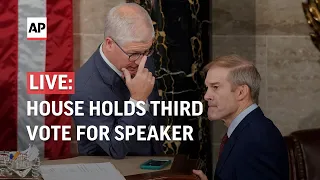 House speaker vote live: Third vote underway after Republicans reject Jordan twice