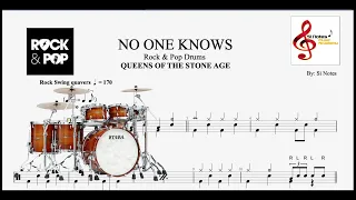 No One knows - Queens Of The Stone Age - Trinity Rock & Pop Drums - Grade 5