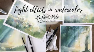 Light Effects in Watercolor