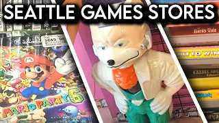 Gaming Hunting in Seattle - Another Castle, Pink Gorilla and Al's Music & Games