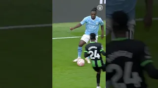 Jeremy Doku vs Brighton Fantastic Assist #youtubeshort #youtubechannel #mancity #trending #football