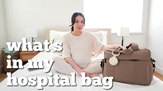 WHATS IN MY HOSPITAL BAG AS A FIRST TIME MOM
