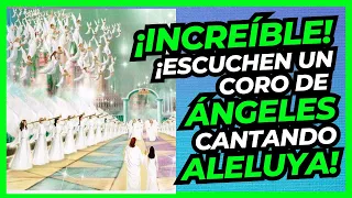 ¡Escuchen un CORO de ÁNGELES cantando ALELUYA! Grabado en una iglesia de los Estados Unidos