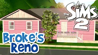 I gave Brandi Broke some extra money & a much needed home renovation! 🏠 The Sims 2: Speed Build