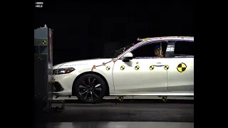 2022 Honda Civic Crash Test - TOP SAFETY PICK+