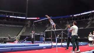 Grace McCallum - Podium Training Uneven Bars  - 2019 U.S. Gymnastics Championships