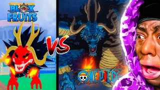 Blox Fruits All Devil Fruits Vs Anime.. (Roblox Blox Fruits)