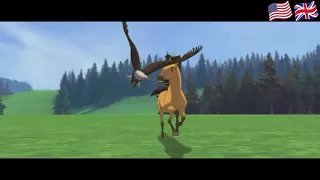 Spirit Racing the Eagle scene English