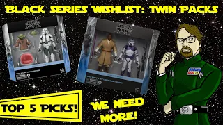 My MOST Wanted Black Series Twin Packs! | Black Series Wishlist