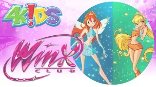 Winx || All Season 01 Transformations (4Kids)