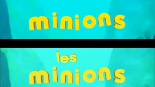 Minions - French Intro Comparison