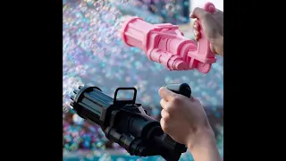 Машинка для создания мыльных пузырей / bubble gun