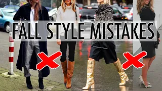 10 Fall Style Mistakes You Are PROBABLY Making! *How to Fix*