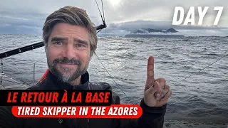 Tired Skipper In The Azores - Day 7 - Retour à La Base