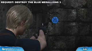 Resident Evil 4 Remake - Destroy The Blue Medallions 3 All Locations (RE4)