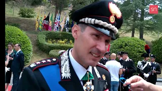 208 anni dei Carabinieri, Ferrucci esalta le contrade: "Portano avanti i valori della Costituzione"