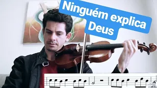 TUTORIAL - Ninguém Explica Deus +PARTITURA