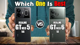 REALME GT NEO 5 vs REALME GT NEO6 SE