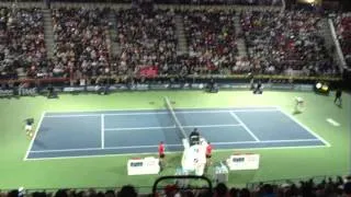 Federer v Berdych Dubai 2014 Final Point 3 3 2014