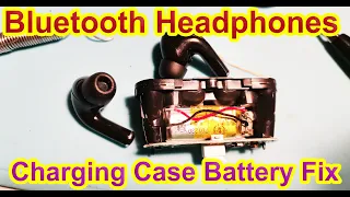 Bluetooth Headphones Charging Case battery fix